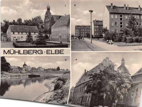 Mühlberg/Elbe Mehrbildkarte gl 187.968