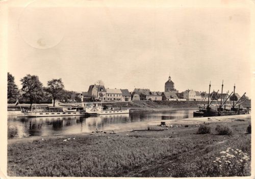 Mühlberg/Elbe Panorama gl 187.969