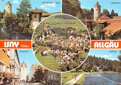 Isny i. A. Mehrbildkarte ngl 188.166