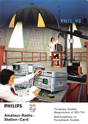 Werbung Philips Amateur-Radio-Staion-Card ngl 188.271