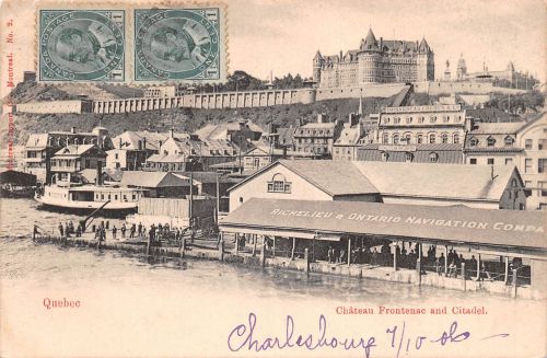 CDN Quebec Chateau Frontenac and Citadel gl1905 188.349