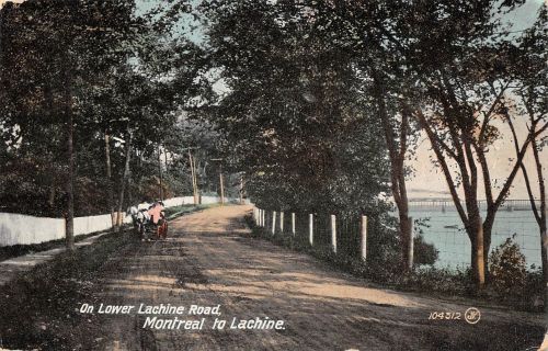 CDN Montreal Lower Lachine Road to Lachine gl1909 188.355