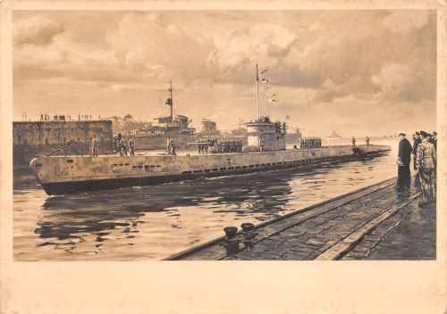 HDK 121 Claus Bergen Von Feindfahrt zurück ngl 188.694