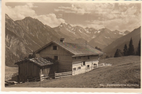Alpengaststätte Hochleite b.Oberstdorf/Allg. ngl B7179