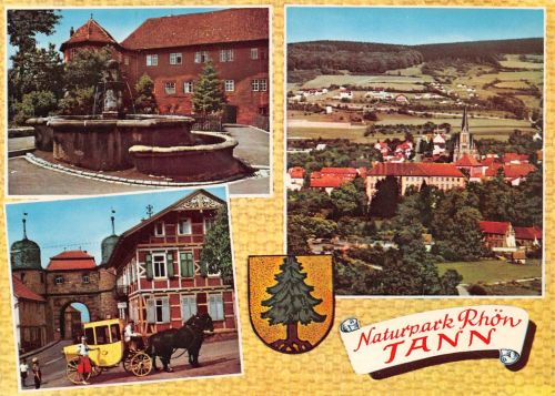 Tann/Röhn Mehrbildkarte ngl 188.909