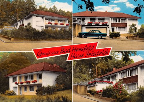 Bad Hersfeld Haus Friedrich Mehrbildkarte ngl 188.919