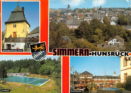 Simmern Mehrbildkarte gl1991 189.031