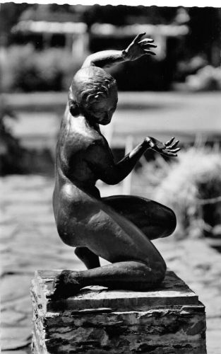 Bad Münster a. Stein Nymphe im Kurpark ngl 189.038