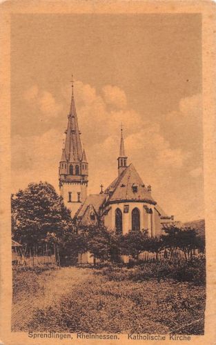 Sprendlingen (Rheinhessen) Katholische Kirche gl 189.042