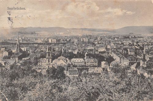 Saarbrücken Panorama gl1913 189.057