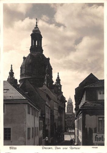 Dresden Dom und Rathaus ngl 189.439