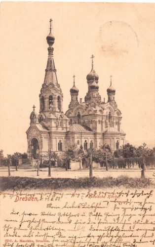 Dresden Russische Kirche gl1900 189.497