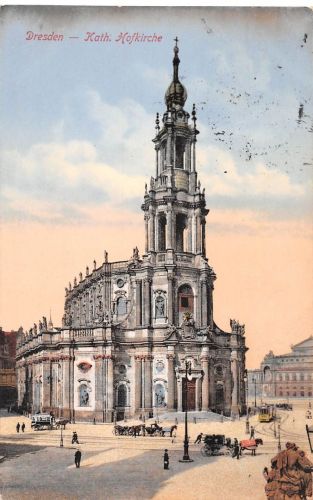 Dresden Kath. Hofkirche gl1913 189.502