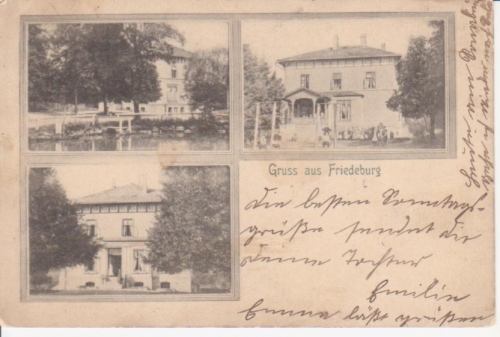 Friedeburg/Saale Teilansichten gl1906 95.773