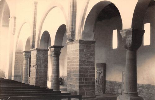 Dippoldiswalde Kirche Innenansicht Fotokarte ngl 190.054