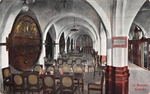 Bremen Ratskeller Innenansicht gl1907 190.075
