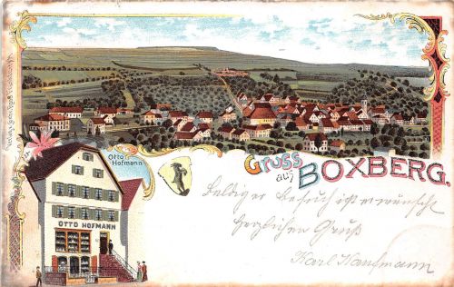 Boxberg Litho Mehrbildkarte gl1904 190.094