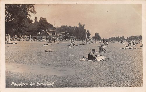 Mannheim Am Strandbad gl1929 190.097