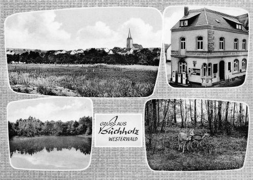 Buchholz/Westerwald Mehrbildkarte ngl 190.158