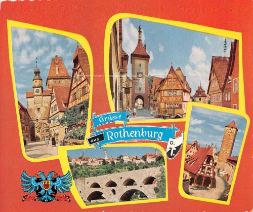 Rothenburg a.d.Tauber Leporellokarte ngl 190.163
