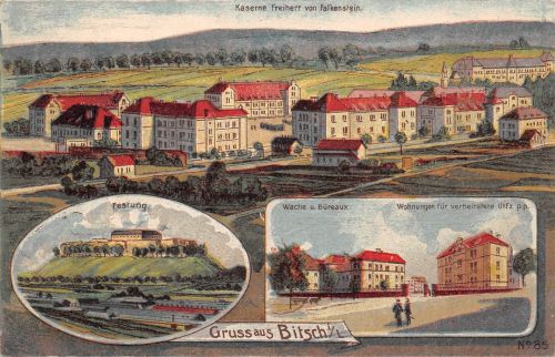 Bitsch Kaserne Feiherr von Falkenstein feldpgl1918 190.190