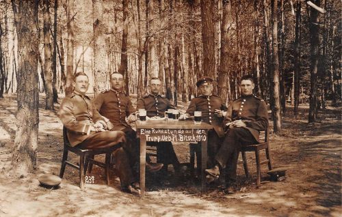 Bitsch Truppenübungsplatz Fotokarte gl1910 190.200