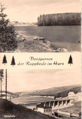 Mandelholz (Harz) Vorsperren der Rappbode ngl 190.241