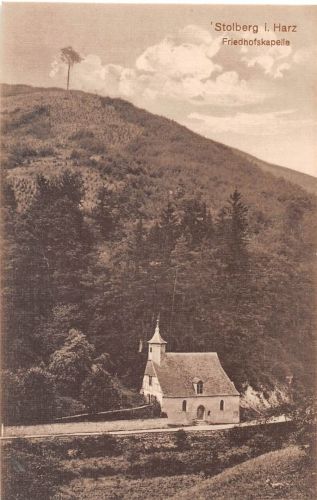Stolberg (Harz) Friedhofskapelle ngl 190.353