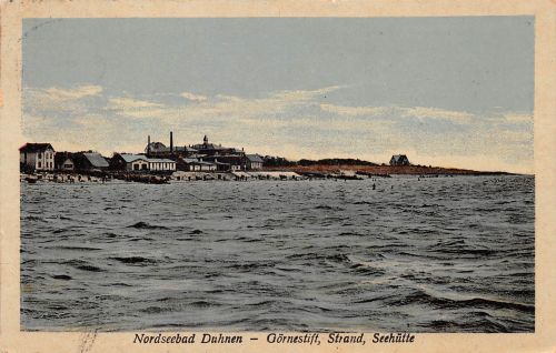 Duhnen Görnestift Strand Seehütte gl1933 190.383