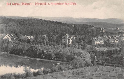 Bad Sachsa Pferdeteich u. Forstmeister-Baer-Platz ngl 190.410