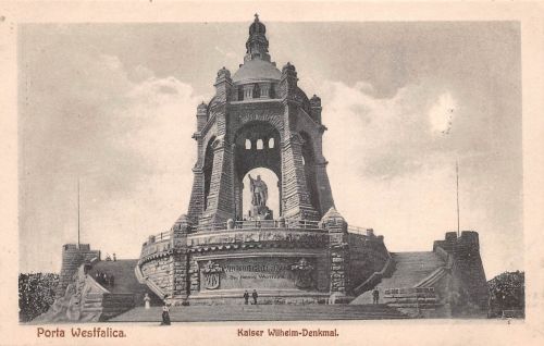 Porta Westfalica Kaiser Wilhelm Denkmal ngl 190.428
