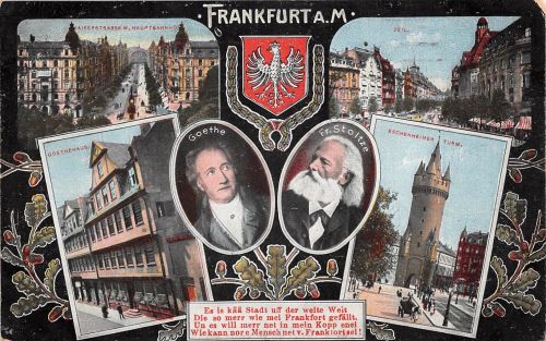 Frankfurt (Main) Mehrbildkarte gl1915 190.431