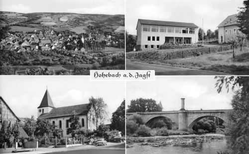 Hohebach a. d. Jagst Mehrbildkarte ngl 190.439