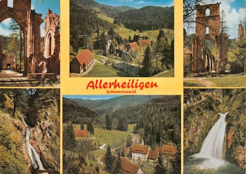 Allerheiligen Schwarzwald Mehrbildkarte ngl 190.454