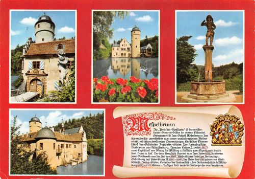 Mespelbrunn im Spessart Mehrbildkarte gl1979 190.467