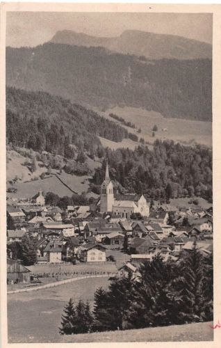 Oberstaufen im Allgäu mit Rindalphorn ngl 190.478