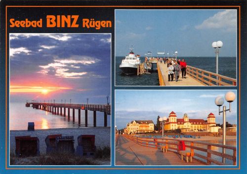 Binz (Rügen) Mehrbildkarte ngl 190.508