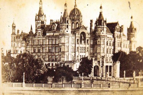 Schwerin Schloß um 1900 ngl 190.519