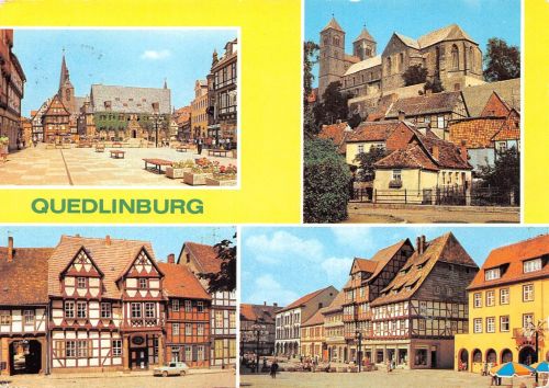 Quedlinburg a.H. Mehrbildkarte gl1982 190.526
