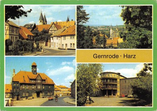 Gernrode (Harz) Mehrbildkarte gl1990 190.527