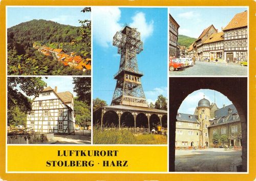 Stolberg (Harz) Mehrbildkarte ngl 190.533