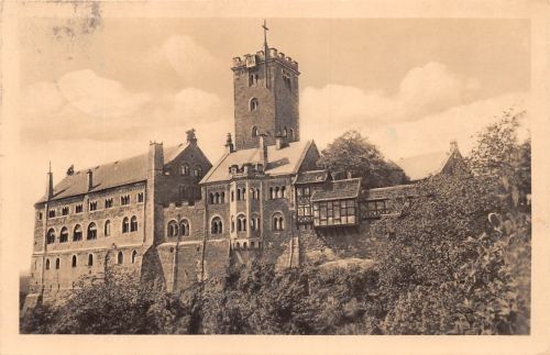 Eisenach Wartburg Pallas Kemenate und Bergfried gl1954 190.540