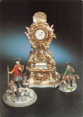 Meissen a. Elbe Porzellanmuseum Stutzuhr gl1989 190.806