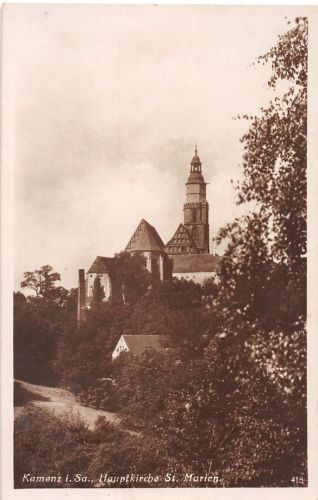 Kamenz i.Sa. Hauptkirche St. Marien gl1929 190.844