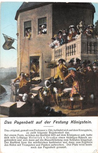 Königstein (Sachsen) Das Pagenbett gl 190.994