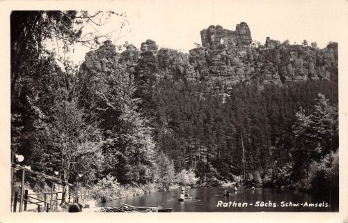 Rathen (Sächsische Schweiz) Amselsee gl1956 191.071
