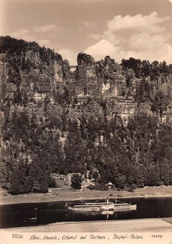 Rathen (Sächsische Schweiz) Basteifelsen gl 191.098