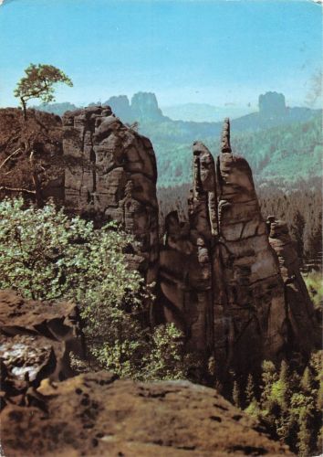 Sächs. Schweiz Schrammsteingebiet gl1986 191.225