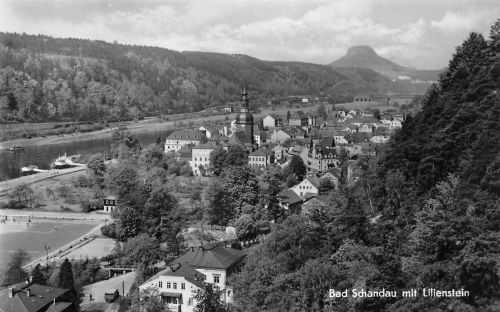 Bad Schandau mit Lilienstein ngl 191.246