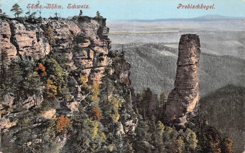 Sächs. - Böhm. Schweiz Prebischkegel gl1908 191.256